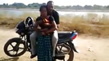 desi- couple having quickie by the road while friend films