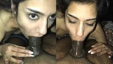 Indian superb hot girlfriend cum shot and blow job on her f