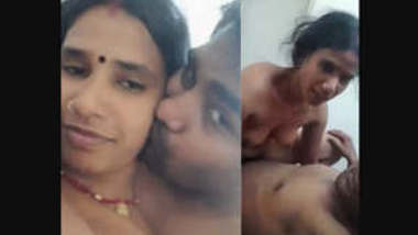 Village Aunty Feeling Lucky With Young Neighbor