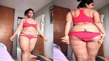 Huge ass MILF striptease viral hot MMS for lover