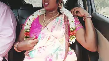 Indian sexy saree bhabi car romance Telugu dirty talks.