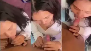 Bhabhi sucks her Devar?s dick in the Nepali sex video