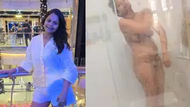 Desi girl under shower naked bath caught on camera